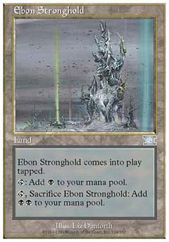 Ebon Stronghold (Classic 6th Edition) Damaged / Poor