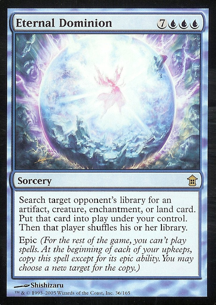 Eternal Dominion (Saviors of Kamigawa) Light Play