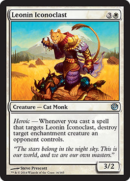 Leonin Iconoclast (Journey into Nyx) Light Play Foil