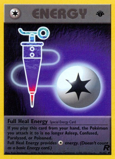 Full Heal Energy (Team Rocket) Heavy Play Unlimited