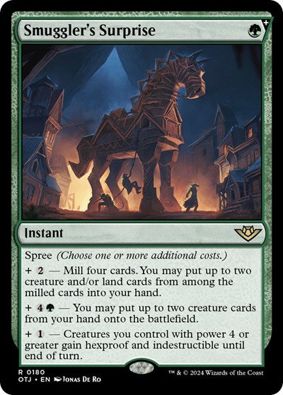 Smuggler's Surprise (Outlaws of Thunder Junction) Light Play Foil