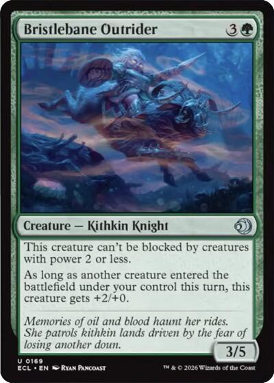 Bristlebane Outrider (Lorwyn Eclipsed) Light Play Foil