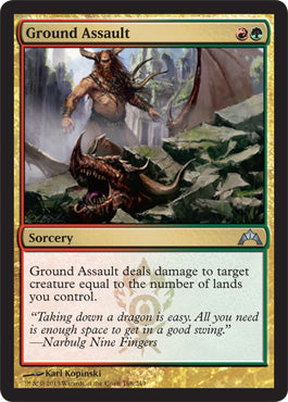 Ground Assault (Gatecrash) Light Play