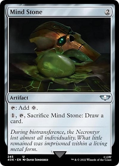 Mind Stone (245) (Universes Beyond: Warhammer 40K) Light Play