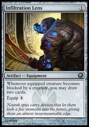 Infiltration Lens (Scars of Mirrodin) Light Play