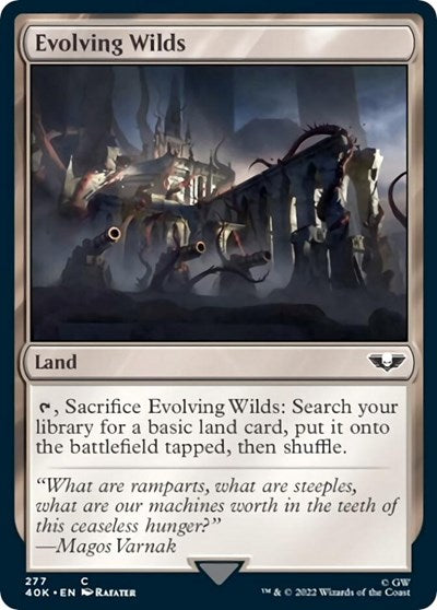 Evolving Wilds (Universes Beyond: Warhammer 40K) Light Play