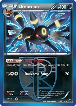 Umbreon - 64 (Deck Exclusives) Light Play