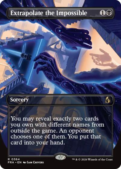Extrapolate the Impossible (Borderless) (Reality Fracture) Light Play