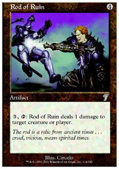 Rod of Ruin (7th Edition) Heavy Play