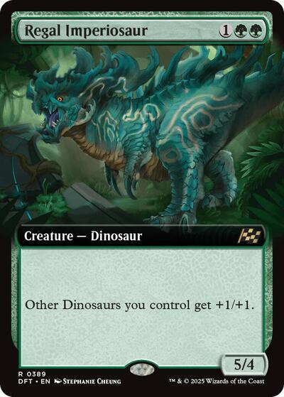 Regal Imperiosaur (Extended Art) (Aetherdrift) Light Play