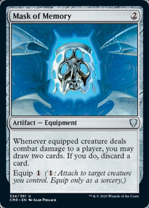 Mask of Memory (Commander Legends) Damaged / Poor