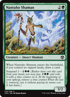 Nantuko Shaman (Iconic Masters) Light Play