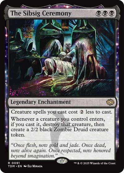 The Sibsig Ceremony (Tarkir: Dragonstorm) Light Play