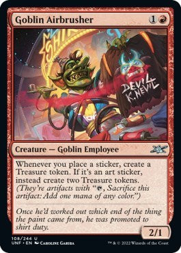 Goblin Airbrusher (Unfinity) Light Play
