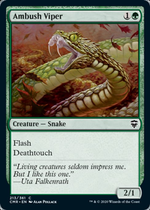 Ambush Viper (Commander Legends) Light Play