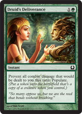 Druid's Deliverance (Return to Ravnica) Light Play