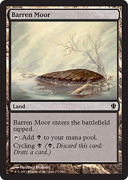 Barren Moor (Commander 2013 Edition) Heavy Play