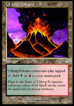 Urborg Volcano (Invasion) Light Play