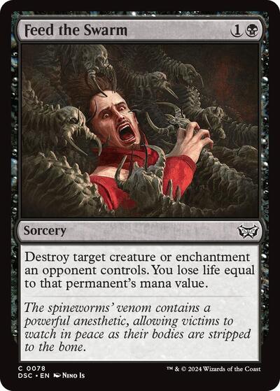 Feed the Swarm (Commander: Duskmourn: House of Horror) Light Play