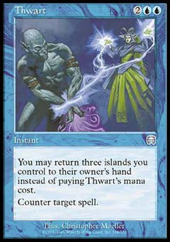 Thwart (Mercadian Masques) Medium Play