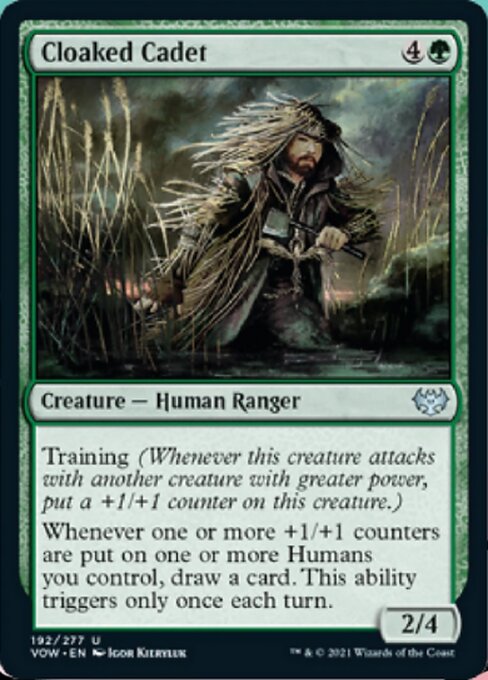 Cloaked Cadet (Innistrad: Crimson Vow) Light Play