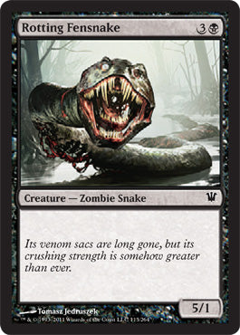 Rotting Fensnake (Innistrad) Light Play