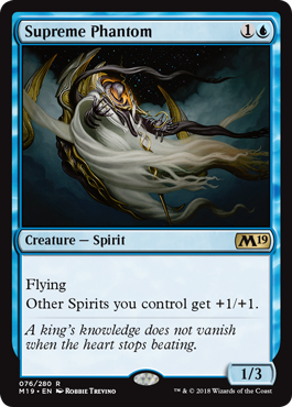 Supreme Phantom (Magic 2019 Core Set) Light Play