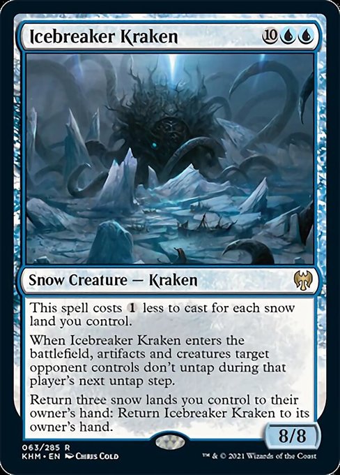 Icebreaker Kraken (Kaldheim) Light Play