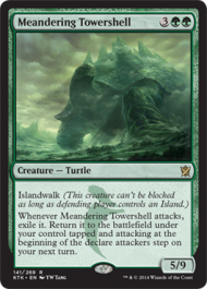 Meandering Towershell (Khans of Tarkir) Light Play