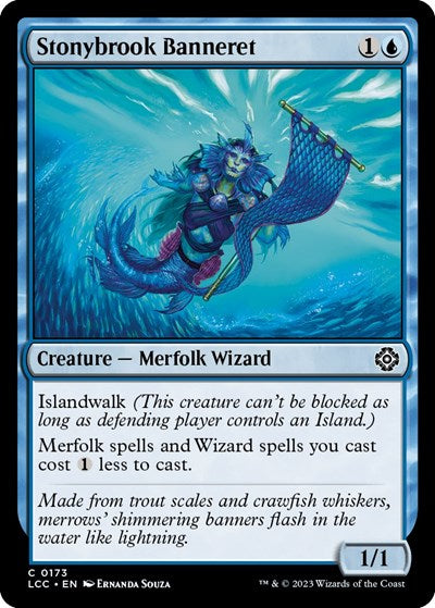 Stonybrook Banneret (Commander: The Lost Caverns of Ixalan) Light Play