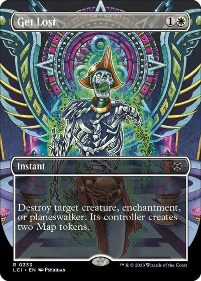 Get Lost (Borderless) (The Lost Caverns of Ixalan) Light Play Foil