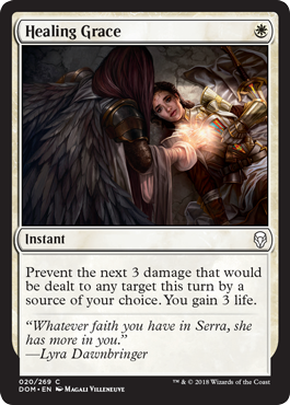 Healing Grace (Dominaria) Light Play