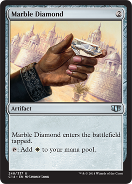 Marble Diamond (Commander 2014 Edition) Light Play