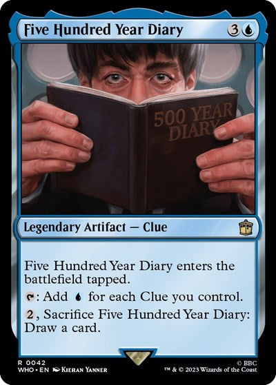 Five Hundred Year Diary (Universes Beyond: Doctor Who) Light Play