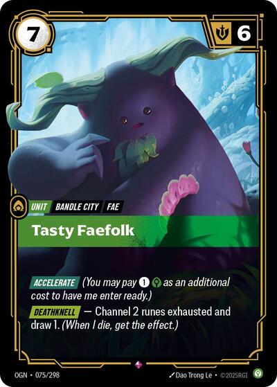 Tasty Faefolk (Origins) Light Play Foil