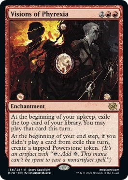 Visions of Phyrexia (The Brothers' War) Light Play