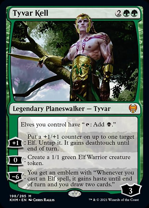 Tyvar Kell (Kaldheim) Light Play