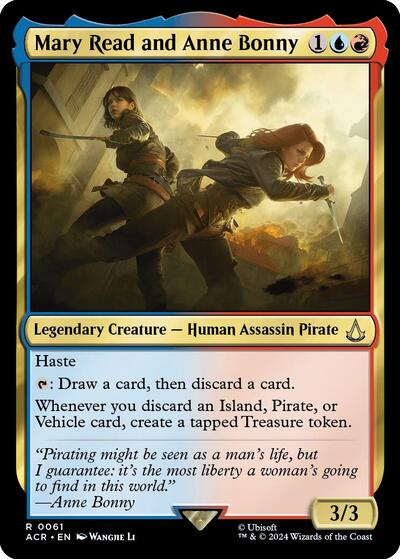 Mary Read and Anne Bonny (Universes Beyond: Assassin's Creed) Light Play