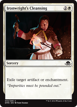 Ironwright's Cleansing (Eldritch Moon) Light Play Foil