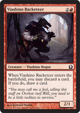 Viashino Racketeer (Return to Ravnica) Light Play