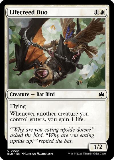 Lifecreed Duo (Bloomburrow) Light Play