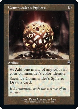 Commander's Sphere (Commander: The Brothers' War) Light Play