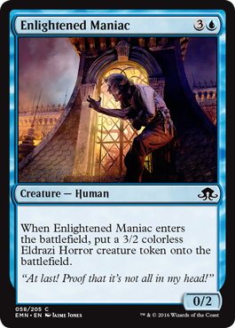 Enlightened Maniac (Eldritch Moon) Medium Play