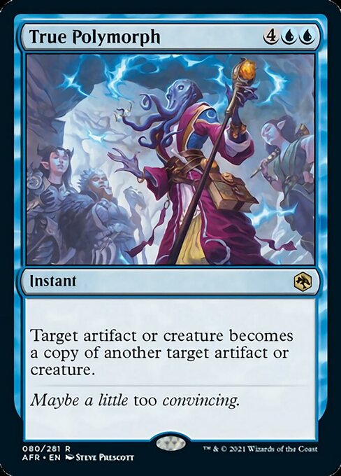 True Polymorph (Adventures in the Forgotten Realms) Light Play