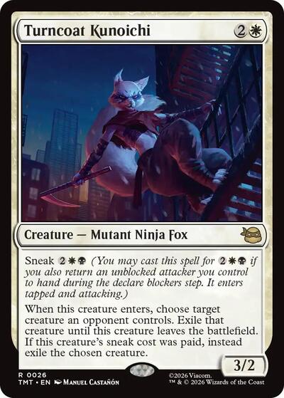 Turncoat Kunoichi (Teenage Mutant Ninja Turtles) Light Play