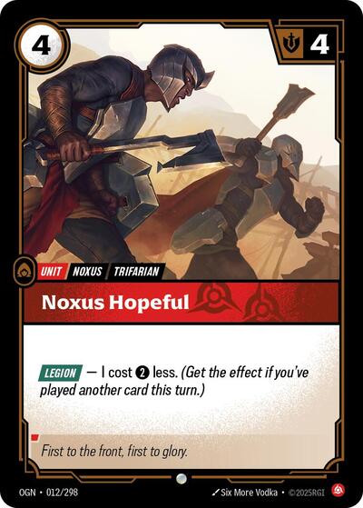 Noxus Hopeful (Origins) Light Play Foil