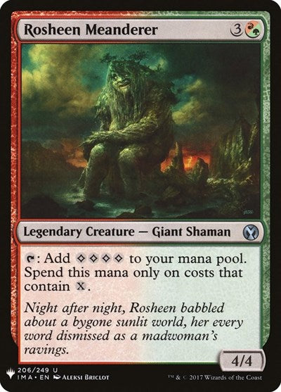 Rosheen Meanderer (Mystery Booster) Light Play