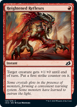 Heightened Reflexes (Ikoria: Lair of Behemoths) Light Play Foil