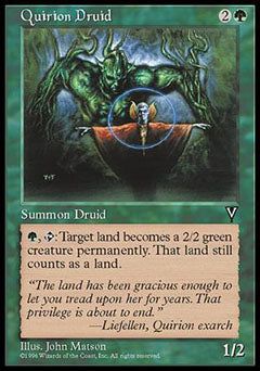 Quirion Druid (Visions) Heavy Play