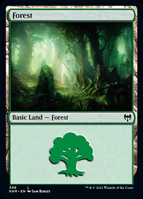 Forest (Kaldheim) Light Play